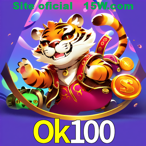 Imagem promocional da Ok100 mostrando a plataforma e suas vantagens